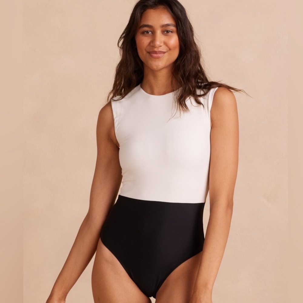 NWT Summersalt Surf One-Piece Colorblock Bathing Suit sold out size 10